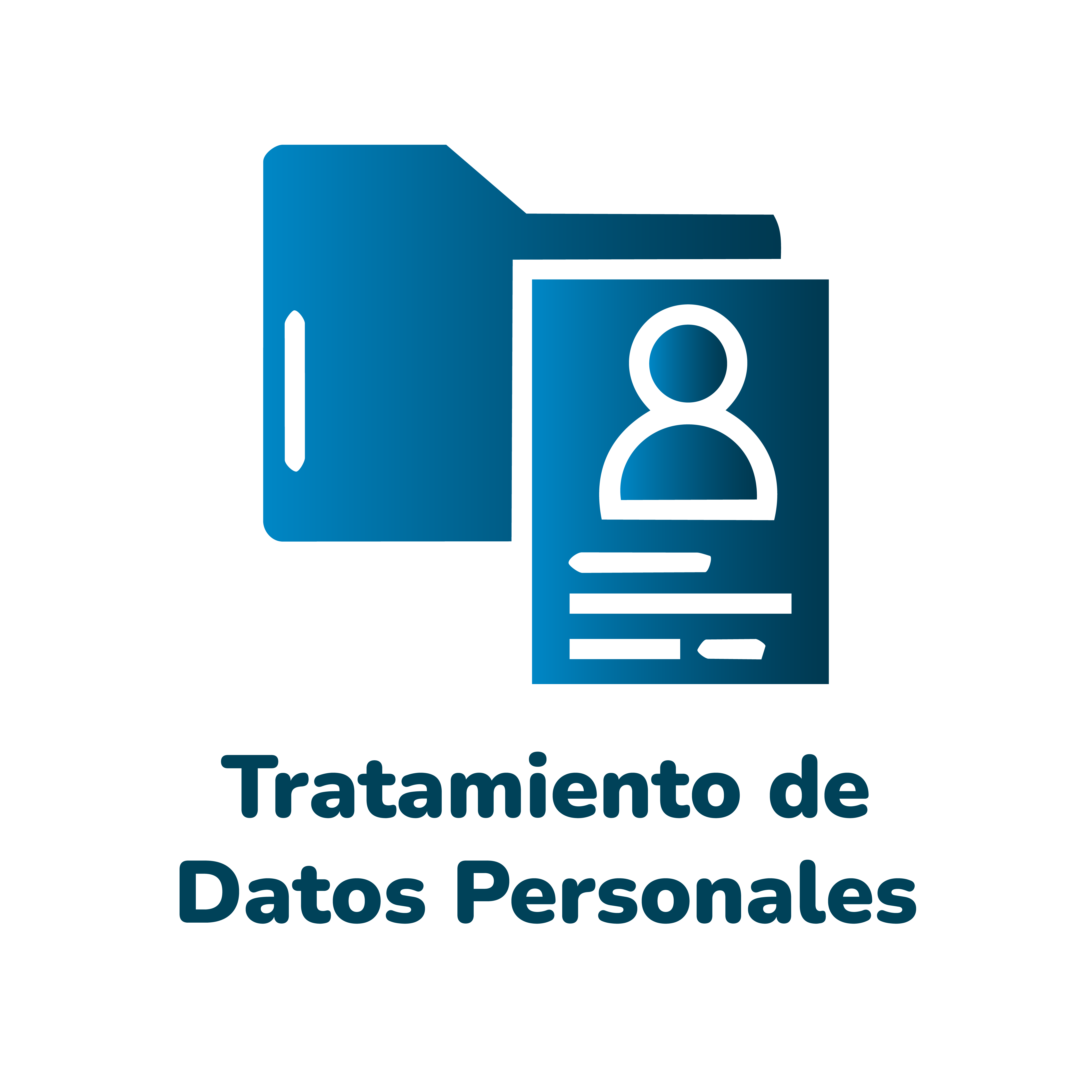 Tratamiento de datos personales